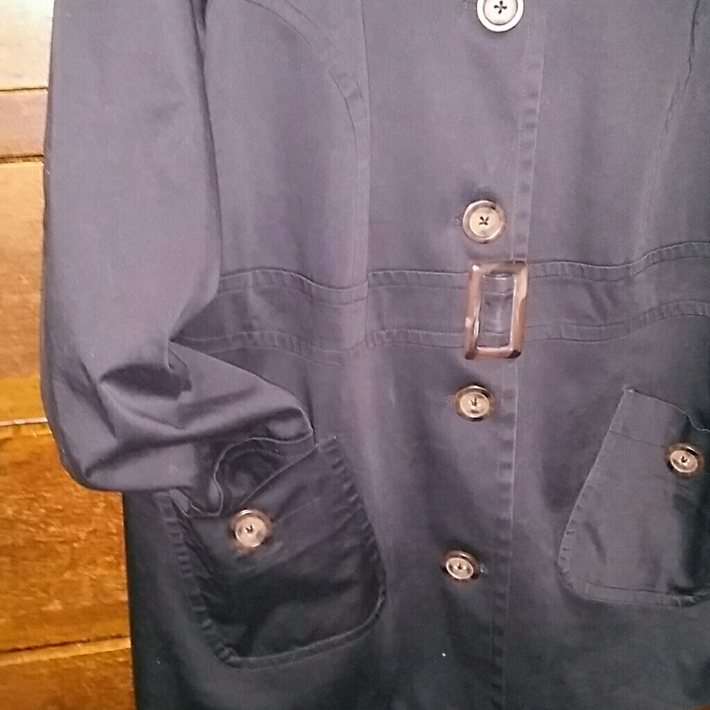 Navy Jacket, lightweight - Picture 2 of 4